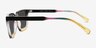 Own It Multicolore PlastiqueSoleil de Lunette de vue d'EyeBuyDirect, Vue de Côté