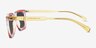 Own It Striped Rainbow PlasticSunglass Frames from EyeBuyDirect, Side View