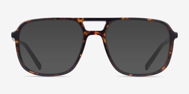 Novota Tortoise PlasticSunglass Frames from EyeBuyDirect, Front View