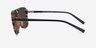Novota Tortoise PlasticSunglass Frames from EyeBuyDirect, Side View