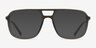 Novota Vert PlastiqueSoleil de Lunette de vue d'EyeBuyDirect, Vue de Face