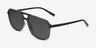 Novota Vert PlastiqueSoleil de Lunette de vue d'EyeBuyDirect, Vue d'Angle