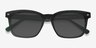 Tavi Green PlasticSunglass Frames from EyeBuyDirect, Closed View