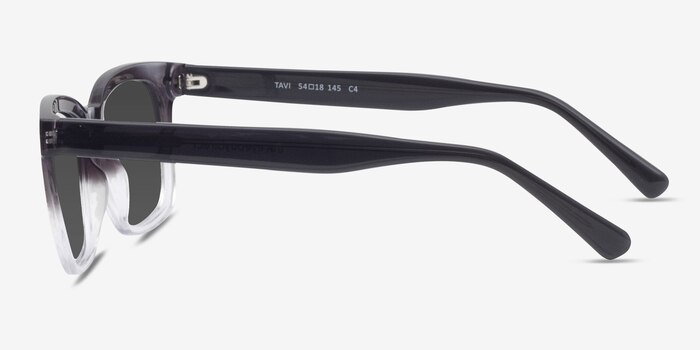 Tavi - Carré Gray Clear Monture Ordonnance Lunettes de soleil ...