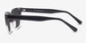 Tavi Gray Clear PlastiqueSoleil de Lunette de vue d'EyeBuyDirect, Vue de Côté