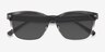 Tavi Gray Clear PlastiqueSoleil de Lunette de vue d'EyeBuyDirect, Vue Rapprochée