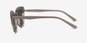 Kara Tortoise Brown PlasticSunglass Frames from EyeBuyDirect, Side View