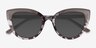 Kara Tortoise Brown PlasticSunglass Frames from EyeBuyDirect, Closed View