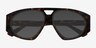 Flores Tortoise AcetateSunglass Frames from EyeBuyDirect, Closed View