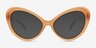 Babe Brown PlasticSunglass Frames from EyeBuyDirect, Front View