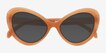 Babe Brown PlasticSunglass Frames from EyeBuyDirect, Closed View