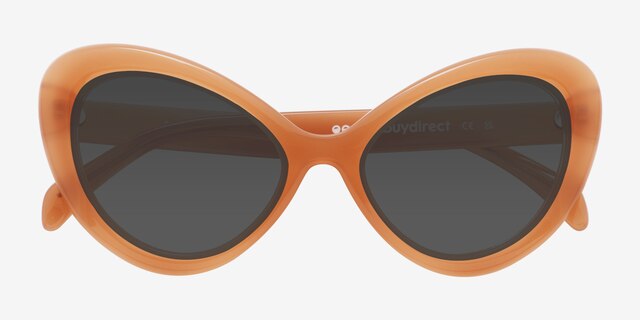 Babe Brown PlasticSunglass Frames from EyeBuyDirect, Closed View