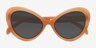 Babe Brown PlasticSunglass Frames from EyeBuyDirect, Closed View