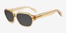 Collins Yellow AcetateSunglass Frames from EyeBuyDirect, Angle View
