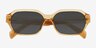Collins Yellow AcetateSunglass Frames from EyeBuyDirect, Closed View