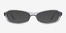 Robinson Gray AcetateSunglass Frames from EyeBuyDirect, Front View