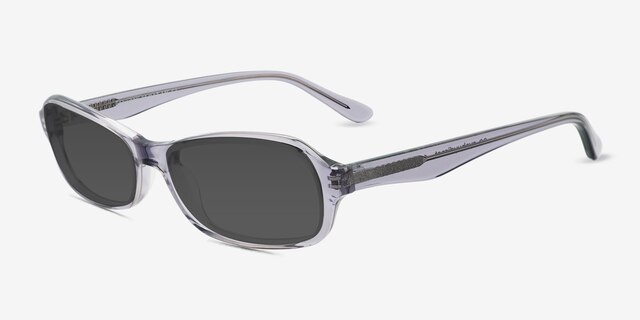 Robinson Gray AcetateSunglass Frames from EyeBuyDirect, Angle View