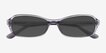 Robinson Gray AcetateSunglass Frames from EyeBuyDirect, Closed View