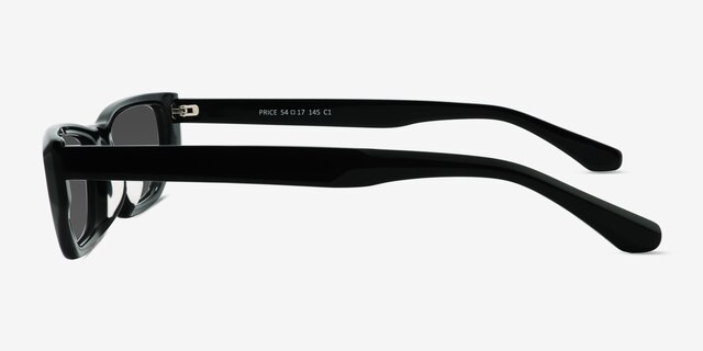 Price Black AcetateSunglass Frames from EyeBuyDirect, Side View
