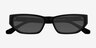 Price Black AcetateSunglass Frames from EyeBuyDirect, Closed View
