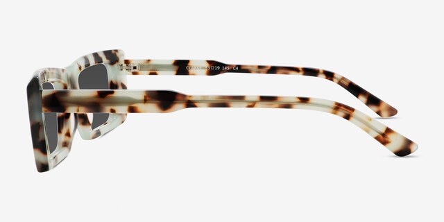 Clarke Ivory Tortoise AcetateSunglass Frames from EyeBuyDirect, Side View