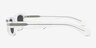 Cooke Clear AcetateSunglass Frames from EyeBuyDirect, Side View