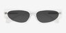 Cooke Clear AcetateSunglass Frames from EyeBuyDirect, Closed View