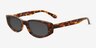 Scott Tortoise AcetateSunglass Frames from EyeBuyDirect, Angle View