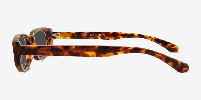Scott Tortoise AcetateSunglass Frames from EyeBuyDirect, Side View