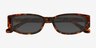 Scott Tortoise AcetateSunglass Frames from EyeBuyDirect, Closed View