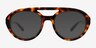 Elysian Écailles AcétateSoleil de Lunette de vue d'EyeBuyDirect, Vue de Face