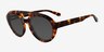 Elysian Écailles AcétateSoleil de Lunette de vue d'EyeBuyDirect, Vue d'Angle