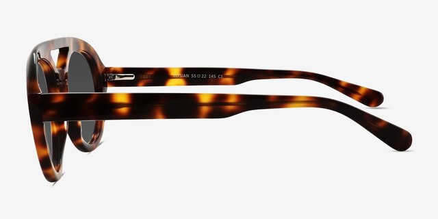 Elysian Écailles AcétateSoleil de Lunette de vue d'EyeBuyDirect, Vue de Côté