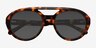 Elysian Écailles AcétateSoleil de Lunette de vue d'EyeBuyDirect, Vue Rapprochée