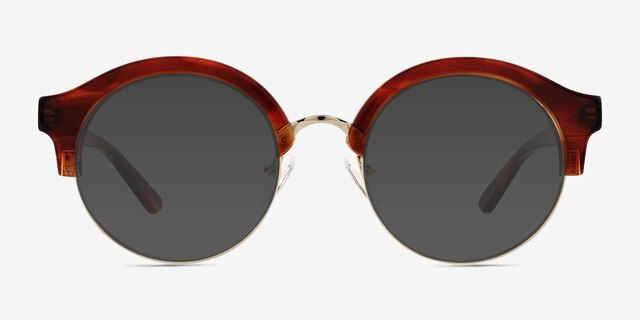Nebula Écailles AcétateSoleil de Lunette de vue d'EyeBuyDirect, Vue de Face