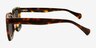 Celestia Écailles AcétateSoleil de Lunette de vue d'EyeBuyDirect, Vue de Côté