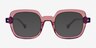 Pemberton Pink AcetateSunglass Frames from EyeBuyDirect, Front View