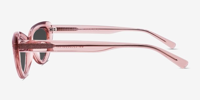 Everstone Rose AcétateSoleil de Lunette de vue d'EyeBuyDirect, Vue de Côté