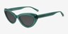 Everstone Teal AcetateSunglass Frames from EyeBuyDirect, Angle View