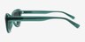 Everstone Teal AcetateSunglass Frames from EyeBuyDirect, Side View