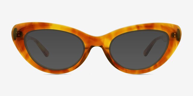 Everstone Tortoise AcetateSunglass Frames from EyeBuyDirect, Front View