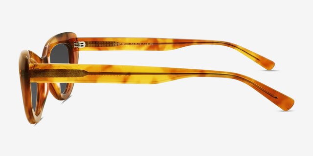 Everstone Tortoise AcetateSunglass Frames from EyeBuyDirect, Side View