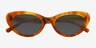 Everstone Tortoise AcetateSunglass Frames from EyeBuyDirect, Closed View