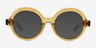 Blakesley Yellow AcetateSunglass Frames from EyeBuyDirect, Front View