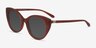 Anchor Orange AcetateSunglass Frames from EyeBuyDirect, Angle View