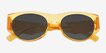 Solin Yellow AcetateSunglass Frames from EyeBuyDirect, Closed View