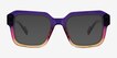 Fenix Purple Brown AcetateSunglass Frames from EyeBuyDirect, Front View