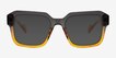 Fenix Gray Orange AcetateSunglass Frames from EyeBuyDirect, Front View