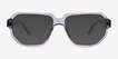 Giorgio Purple AcetateSunglass Frames from EyeBuyDirect, Front View