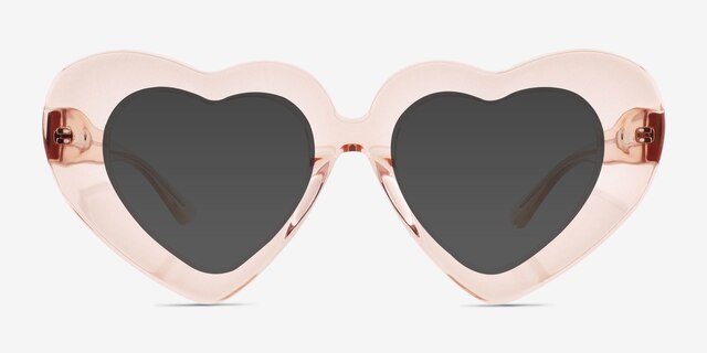 Tenderheart Rose AcétateSoleil de Lunette de vue d'EyeBuyDirect, Vue de Face